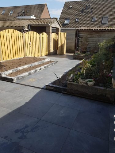 Aanleg achtertuin in Tiel